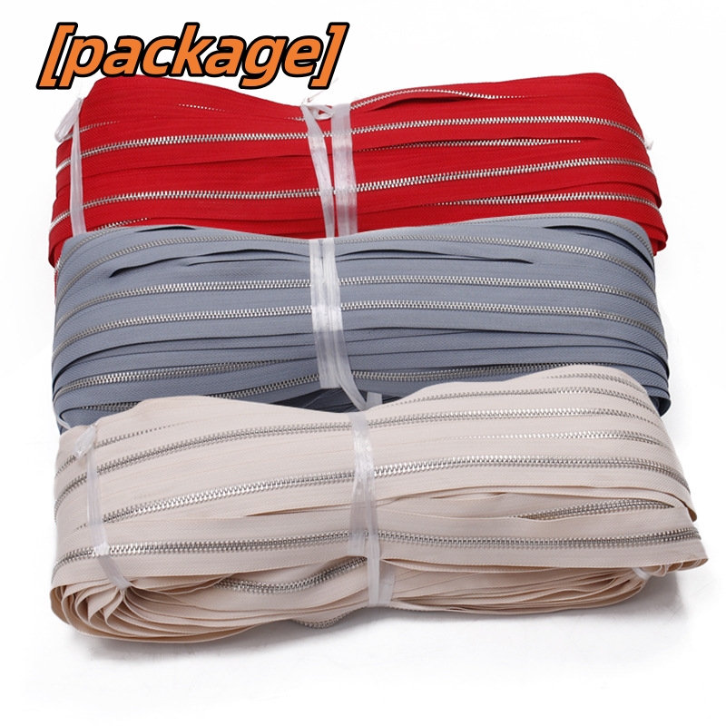  Factroy Metal Zipper 3# 5# 4# Long Chain  home-textile Men Shoes Jackets Gold Brass Factory Custom Bronze by yards