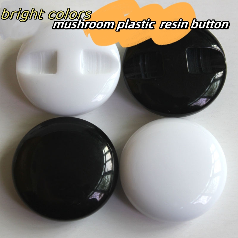 factory manufacturee Wholesale mushroom styles  resin button wool coat button large sweater trench shirt mushroom button for garment  accessories
