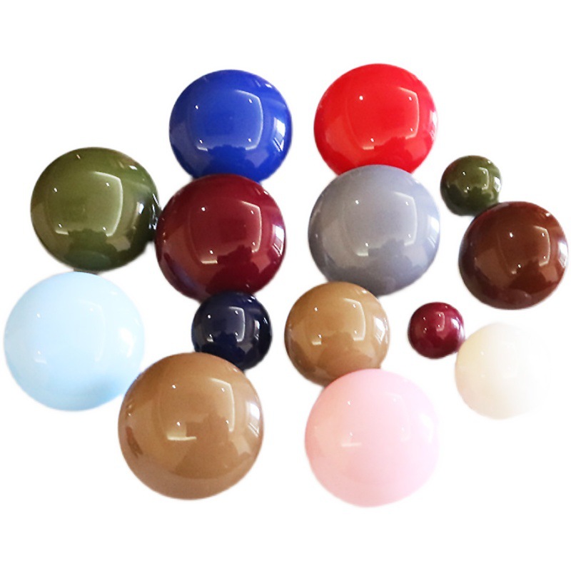 factory manufacturee Wholesale mushroom styles  resin button wool coat button large sweater trench shirt mushroom button for garment  accessories