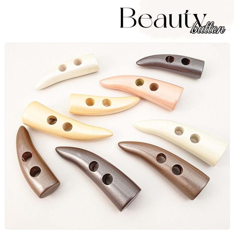 high quality Resin coat  horn button sweater hand sewing  button coat woolen for clothes accessories