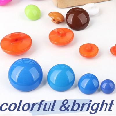 factory manufacturee Wholesale mushroom styles  resin button wool coat button large sweater trench shirt mushroom button for garment  accessories