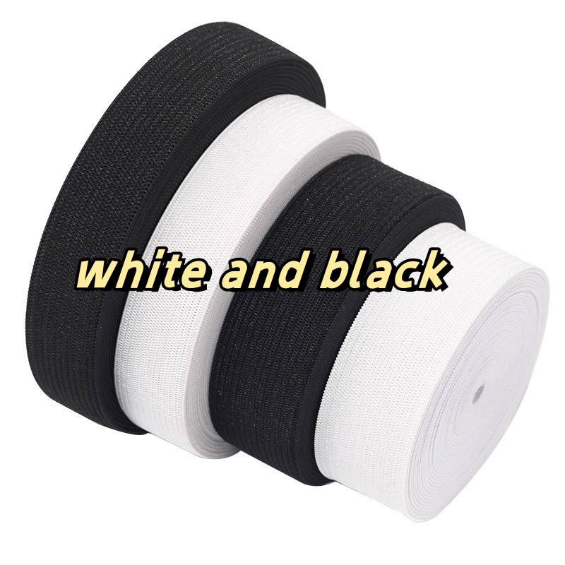 hot selling cheaper price Customized colorful flat elastic tape for clothes use