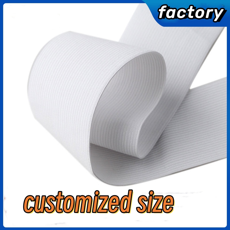 hot selling cheaper price Customized colorful flat elastic tape for clothes use